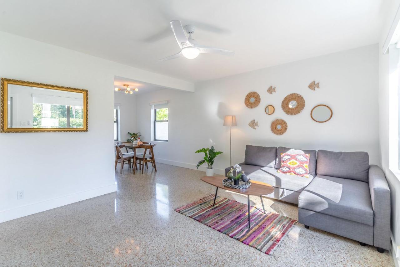 Apartmán Renovated Apts With Kitchen, Fast Wifi, Smart Tv, Roku & Pool Onsite 4 Mi To Surfside Beach North Miami Exteriér fotografie